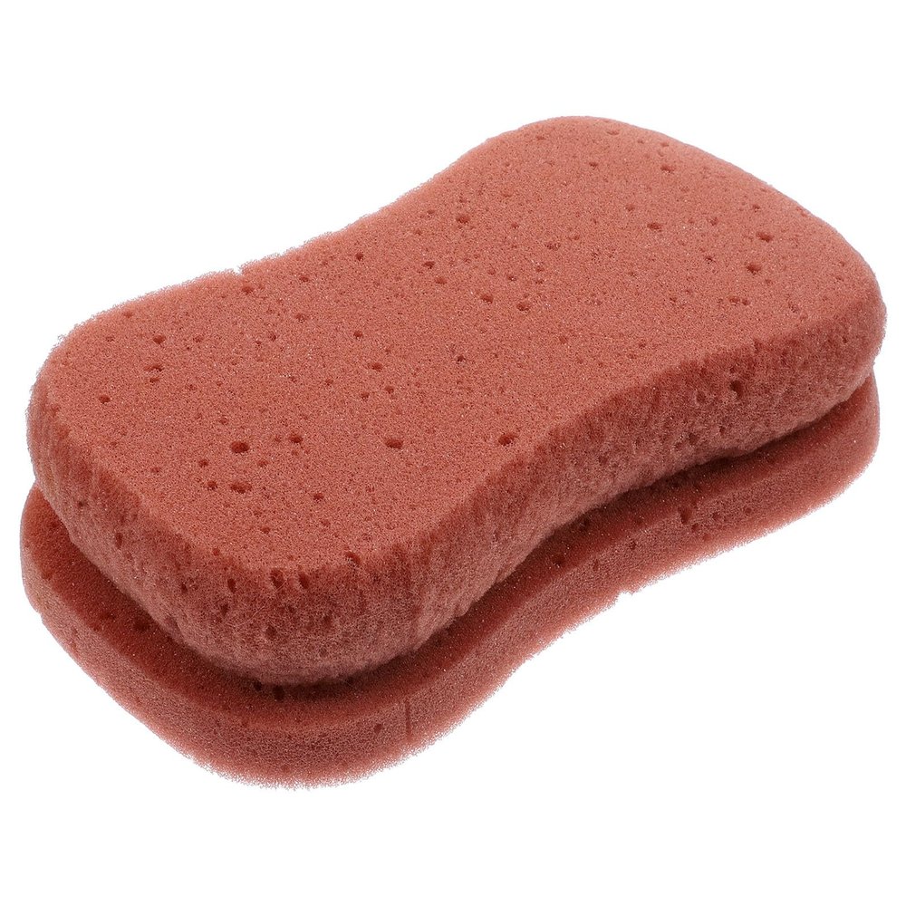Shower Sponge Brush Exfoliating Bathing Accessory Portable Brown Sponge