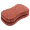 Shower Sponge Brush Exfoliating Bathing Accessory Portable Brown Sponge view 1