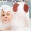 Shower Sponge Brush Exfoliating Bathing Accessory Portable Brown Sponge view 4