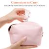 BESTonZON 50pcs 10ml Frosted Travel Squeeze Bottles for Toiletries, Reusable Empty Lotion and Shampoo Containers, Portable Cosmetic Refill Bottles for Travel and Daily Use view 3