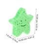 OKUMEYR 6pcs Star-Shaped Bath Sponges, Body Scrubbers, Portable Skin Cleaning Sponges Made of Wood Pulp, Gentle Exfoliating Bathing Supplies view 2