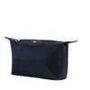 1Pcs Women's Dumpling Shape Nylon Waterproof Zipper Makeup Bag,Large-Capacity Storage Handbag Black Fashion view 1