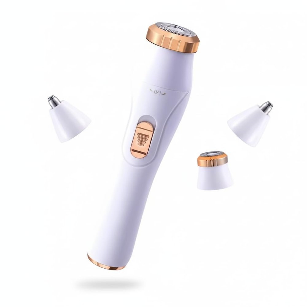 3-in-1 Electric Hair Trimmer Waterproof Razor Painless Body Shaver