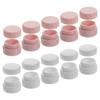 Abaodam Refillable Plastic Makeup Jars 10pcs Small 3g Cosmetic Cream Lotion Containers with Lids Travel-friendly Refillable Body Scrub Sample Storage Jars for Skincare view 1