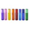 LRXIYODE 12pcs 10ml Refillable Roll-on Bottles Set with Frosted Colorful Matte Finish, Steel Beads and Electroplated Caps, Portable Essential Oil and Aromatherapy Subpackaging Bottles view 1