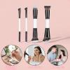 4Pcs All-in-One Makeup Brush Set, Dual End Brushes for Makeup- Foundation, Concealer, Contour, Blush, Powder, Highlighter Brushes, view 4