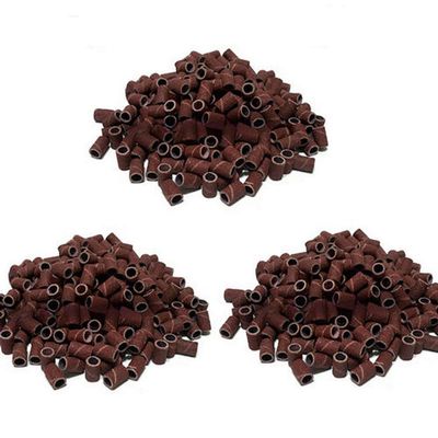 100Pcs Sanding Buffer Band Drill File Machine Bits Grinding Ring Nail Art Tool- 120"" Durability