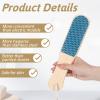 3-Pack Wooden Handle Foot File Pumice Stone, Professional Pedicure Callus Remover & Foot Scrubber for Dead Skin, Dry Rough Feet, Cracked Heels, Corns view 3
