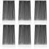 IMIKEYA 200pcs Fine Eyeliner Makeup Brushes with White Fiber Tips, Small Angled Eye Shadow Applicator Wands for Precise Eyeliner Application and Detailed Eye Makeup for Women view 1
