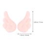 HOMSFOU 6 Pairs Light Pink Angel Wings Hair Clips Cartoon Hairpins for Women Lovely Hair Accessories for Daily Wear and Cosplay view 2