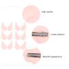 HOMSFOU 6 Pairs Light Pink Angel Wings Hair Clips Cartoon Hairpins for Women Lovely Hair Accessories for Daily Wear and Cosplay view 3