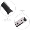 SAFIGLE 10pcs Electric Eyebrow Razor Blades Replacement, Black Dual-head Trimmer Accessories for Personal Face Razor, Compatible Eyebrow Trimmer Parts for Womens Facial Hair Removal view 3