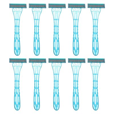 ULTECHNOVO 20pcs Disposable Manual Razors for Men and Women, Stainless Steel Blades Body Hair Trimmer and Underarm Shaver, Travel-friendly Grooming Kit for Home and Hotel Use