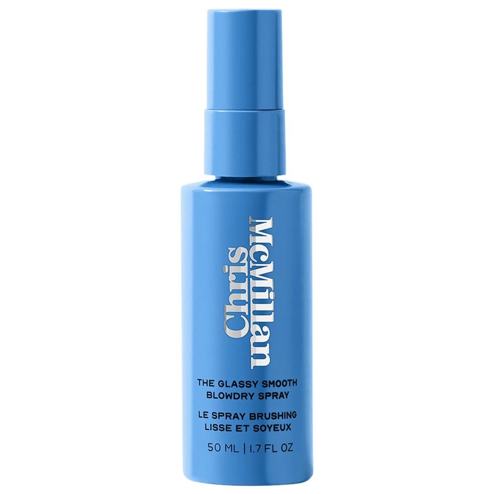 Chris McMillan - Mini Anti-Frizz Blowdry Spray for Smooth, Shine-Enhancing, Salon Results, Glossy Hair Lightweight Heat Protectant Mist for Shine, Softness & Frizz Control, Travel Size