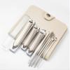 10-Piece Nail Clipper Set for Manicure and Pedicure, with Ear Wax Cleaning Tools and PU Leather Travel Case view 1