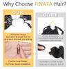 Human Crochet Hair for Black Women 16 Inch Deep Ocean Wave Curly Bundles Human Hair 300g Pre-separated Feather Crochet Human Hair Invisible Crochet Hair Extensions 240 Strands Natural Black view 4