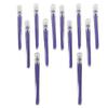 TOPPERFUN 12pcs Hairdressing Clips for Styling and Sectioning Purple No-trace Duckbill Hair Clips with Anti-slip Design for Salon and Home Haircutting view 1
