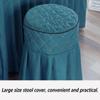 Massage Table Sheet Sets Spa Beauty Bedspread Salon Massage Therapy Bed Cover with Hole Simple Solid Color Lace SPA Massage Bedskirt Bed Linens Bedding Set with Side Pocket-Blue||70 * 190cm view 4