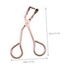 GOOHOCHY 2pcs Eyelash Curlers Lash Curling Tools Eye Curler for Makeup Cosmetic Tools with Chrome Silver and Rose Gold Finish for Women view 2