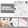 GOOHOCHY 2pcs Eyelash Curlers Lash Curling Tools Eye Curler for Makeup Cosmetic Tools with Chrome Silver and Rose Gold Finish for Women view 4