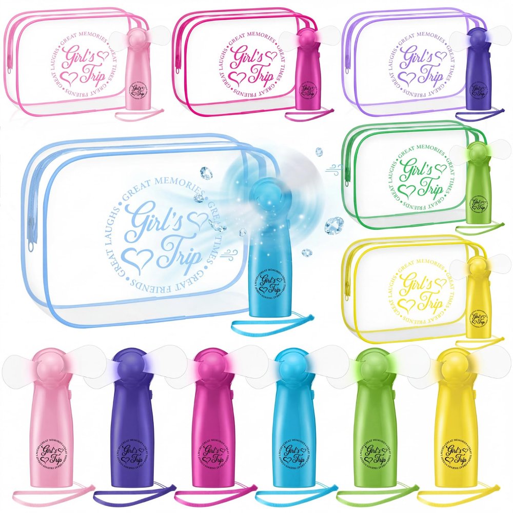 Fumete 12 Pcs Girls Weekend Trip Gifts Favors for Women