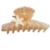 Conch Claw Clips,Conch Hair Clips,Shell Claw Clip,Animal Shape Hair Jaw Clips, Acetate Hair Clips for Girls,Small Claw Barrettes for Women (s2) view 1