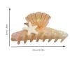Conch Claw Clips,Conch Hair Clips,Shell Claw Clip,Animal Shape Hair Jaw Clips, Acetate Hair Clips for Girls,Small Claw Barrettes for Women (s2) view 2