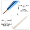 SOIMISS Eyeliner Detailing Brush and Fine Eyeshadow Applicator, Small Thin Makeup Brush for Precision Eye Makeup, Professional Eyeliner Tool for Detailed Cosmetic Application view 3