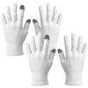2 Pairs Gloves for Hands Cream Overnight, Moisturizing Gloves Touchscreen for Cracked Hands Overnight Lotion Treatment (One Size, 9.1 x 3.7 in) view 1
