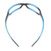 Hohopeti Non-slip Plastic Hairband for Women with Teeth, Amber Blue Eyeglasses Style Headband, Comfortable Fit Hair Accessory for Face Washing and Spa Use view 1