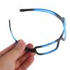 Hohopeti Non-slip Plastic Hairband for Women with Teeth, Amber Blue Eyeglasses Style Headband, Comfortable Fit Hair Accessory for Face Washing and Spa Use view 3