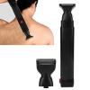 Telescopic Back Hair Shaver for Men, Rechargeable & Folding Electric for Hard to Reach Areas, Cordless Folding Body Trimmer Body Grooming Tool Shaving Device Retractable Compact Trimmer view 2