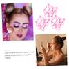 Makeup Puff Storage Rack with Drying Holder, 3pcs Pink Gourd Sponge Organizer for Bathroom and Travel view 3