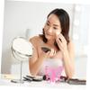 Makeup Puff Storage Rack with Drying Holder, 3pcs Pink Gourd Sponge Organizer for Bathroom and Travel view 4