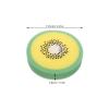 TEHAUX 4pcs Fruit-Shaped Bathing Sponges Set, Exfoliating Body Wash Sponge, Skin Cleaning Scrubber for Shower and Bathroom Use view 2