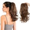 Curly Ponytail, 16 Inch, 12#, Drawstring, Clip, Fake, Wig, Hair Extension view 1