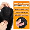 Curly Ponytail, 16 Inch, 12#, Drawstring, Clip, Fake, Wig, Hair Extension view 4