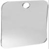 1pc Portable Fog Acrylic Shower Mirror Bathroom Fogless Mirror Washroom Travel for Man Easy Carry Fashion in practical view 1