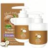 2PCS Facial Depilatory Cream, Coconut Facial Hair Removal Cre For Women For Upper Lip And Chin For Women For Sensitive Skin,Gentle And Non Irritating view 1