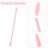 4 Pcs Silicone Wax Stick Set, Reusable Non-Stick Wax Spatulas Flexible Applicator Easy-Clean Essential Waxing Supplies Accessories for Hair Removal at Home & Salon (Pink) view 4