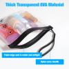 HJZHII 6pcs Clear TSA Approved Toiletry Bag-Quart Size Travels Bag view 2