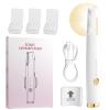 Sonic Dermaplane Razor for Women Face with LED Light (White) view 1