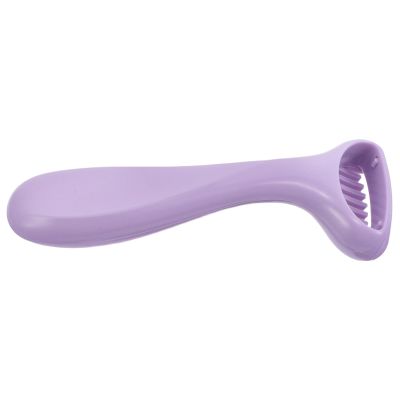 Angoily Womens Facial Hair Removal Device, Painless Upper Lip and Chin Shaver, Lightweight Purple Personal Groomer for Armpit and Leg Hair