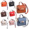 moheaaei 8 Pcs Mini Backpack Keychain, PU Leather Mini Backpack Coin Purse for Women Makeup Bag Key Pocket Lipstick Bag Card Holder Data Cable Organizer Zipper Pouch (8 Colors) view 1