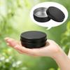 2 Pack Round Lip Balm Tin, 1 oz Small Tin Cans with Screw for Travel Cosmetic Sample Container (2, 2 oz) view 3