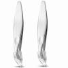 Elegaperma 2pcs Mini Cuticle Trimmer, Stainless Steel Cuticle Tweezers, Clipper Cuticle Trimmer Tweezers for Finger Toe Dead Skin Remove (Vertical) view 1