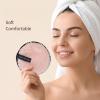 8PCS Makeup Remover Pads, Reusable Round Soft Facial Cleaning Puff, Double-Side Washable Make Up Removing Cloth, Microfiber Facial Cleansing Puff Towel for All Skin Types (Black, White, Coffee, Beige) view 4