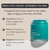 Riversol Neck Cream for Women Over 50 | Tightening, Firming & Turkey Neck Treatment | Reduces Sagging, Wrinkles & Crepey Skin | Retinol + Peptides | Sensitive Skin Safe | Dermatologist Developed view 2