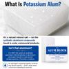 SOMADA Alum Block, Natural Aftershave Stone, 3.5oz/100g, 3-Pack view 4
