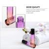 ULTECHNOVO 10pcs 10ml Glass Essential Oil Roller Bottles with Gradient Purple-orange Design, Refillable Perfume Roller-on Bottles with Black Caps for Aromatherapy and Cosmetic Use view 3